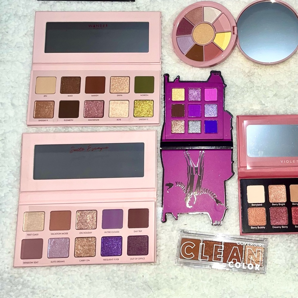 10 New Vibrant Colors Eyeshadow Palettes NIB - Picture 4 of 9